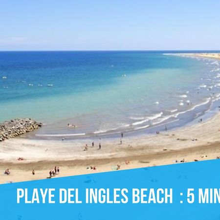 Serenity Yumbo - Europa Appartment 2Min Yumbo - 5Min From Beach - Wifi Free - Air Conditioner - Private Services - Free Welcome Book - Cohote Conserjeria Gran Canaria Playa del Inglés Exteriör bild