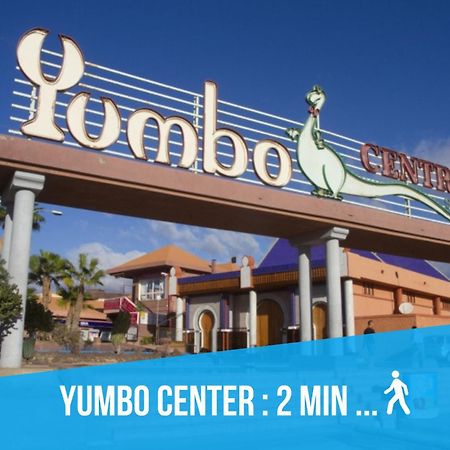 Serenity Yumbo - Europa Appartment 2Min Yumbo - 5Min From Beach - Wifi Free - Air Conditioner - Private Services - Free Welcome Book - Cohote Conserjeria Gran Canaria Playa del Inglés Exteriör bild